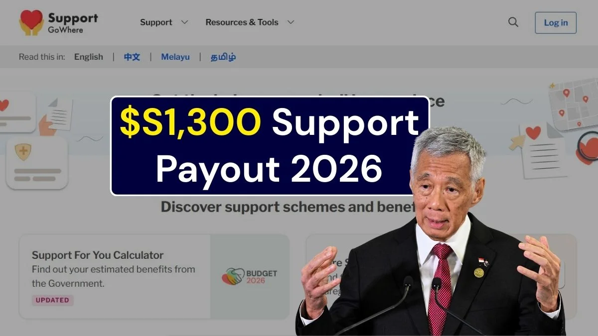 S$1,300 Support Payout 2026 Singapore